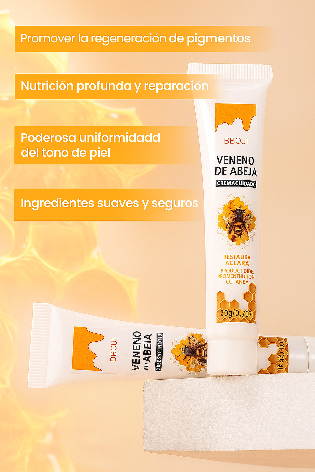 Oveallgo® VitiClear Pro Crema de veneno de abeja Universal
