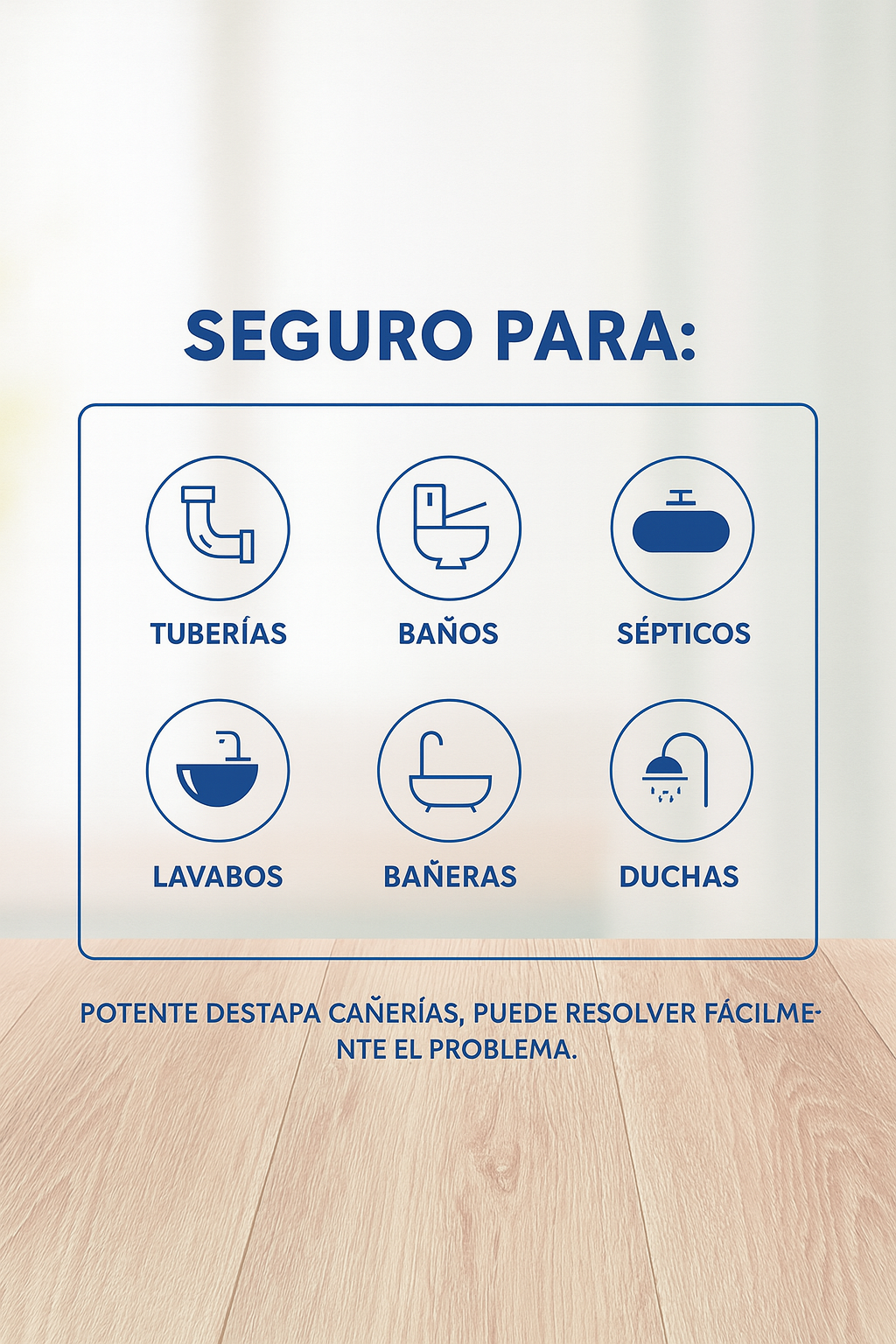 Destapa Cañerías Express 3x1 (110gr c/u) + Envío Gratis