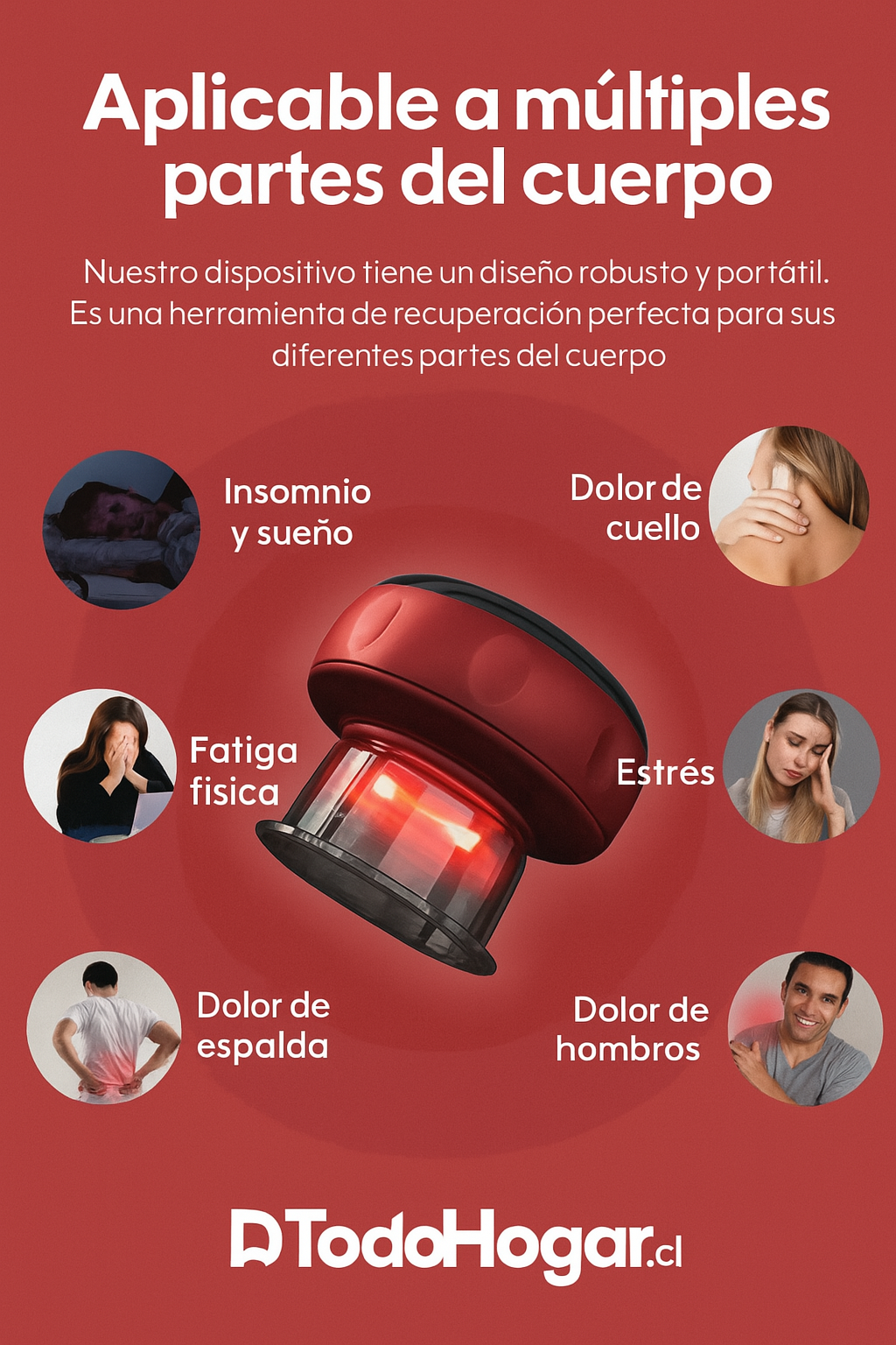 Masajeador Inteligente de Ventosa 4 en 1 – Spa Portátil en Casa + Envío Gratis
