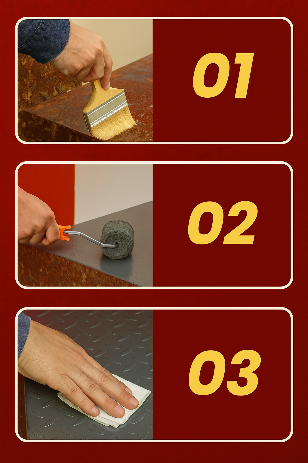 MetalFix 300™ Pintura Profesional Antioxido 1 kilo (Blanco y Negro)