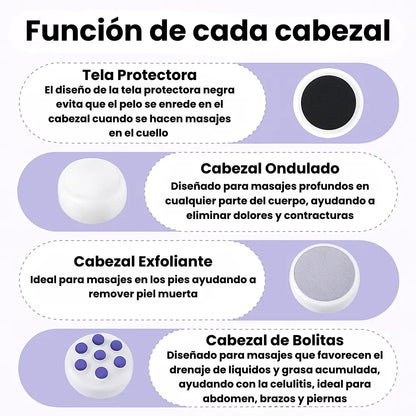 MASAJEADOR ANTI-CELULITIS + ELECTRO ESTIMULADOR DE GLUTEOS 🎁